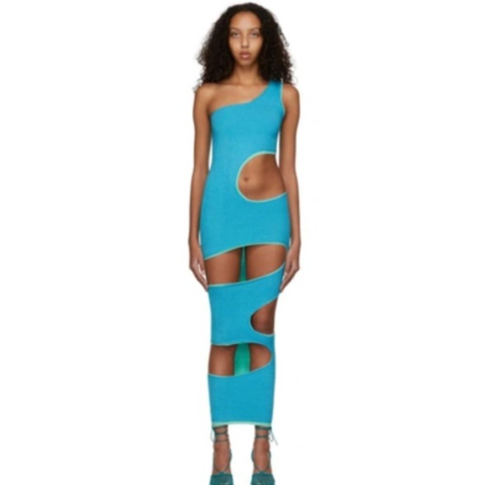 Brand New Set of Two Isa Boulder Double Lava Long Dress Size S